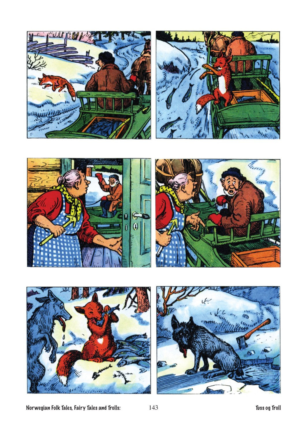 Norwegian Folk Tales, Fairy Tales and Trolls: Tuss og Troll