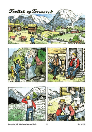Norwegian Folk Tales, Fairy Tales and Trolls: Tuss og Troll, Volume 2 by Asbjørnsen and Moe